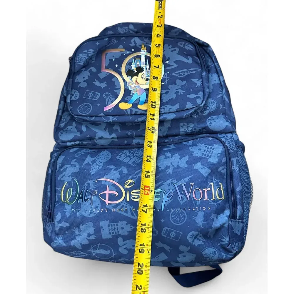 Walt Disney World Parks‎ 50th Anniversary Mickey Mouse Backpack Cooler Full Size
